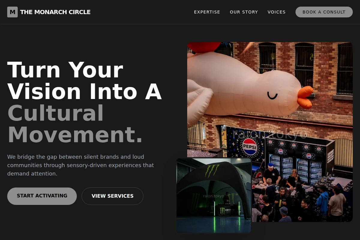 Minimal Brand Activation