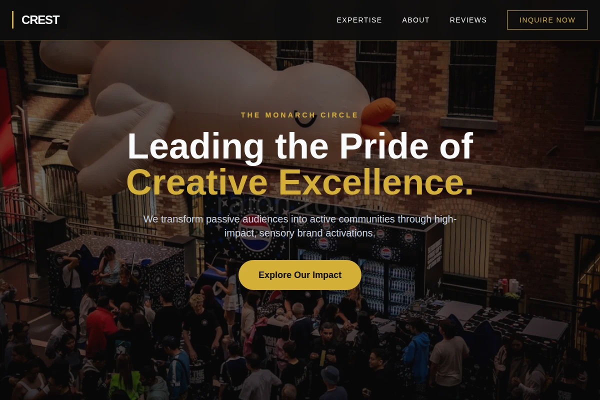 Crest Brand Activation